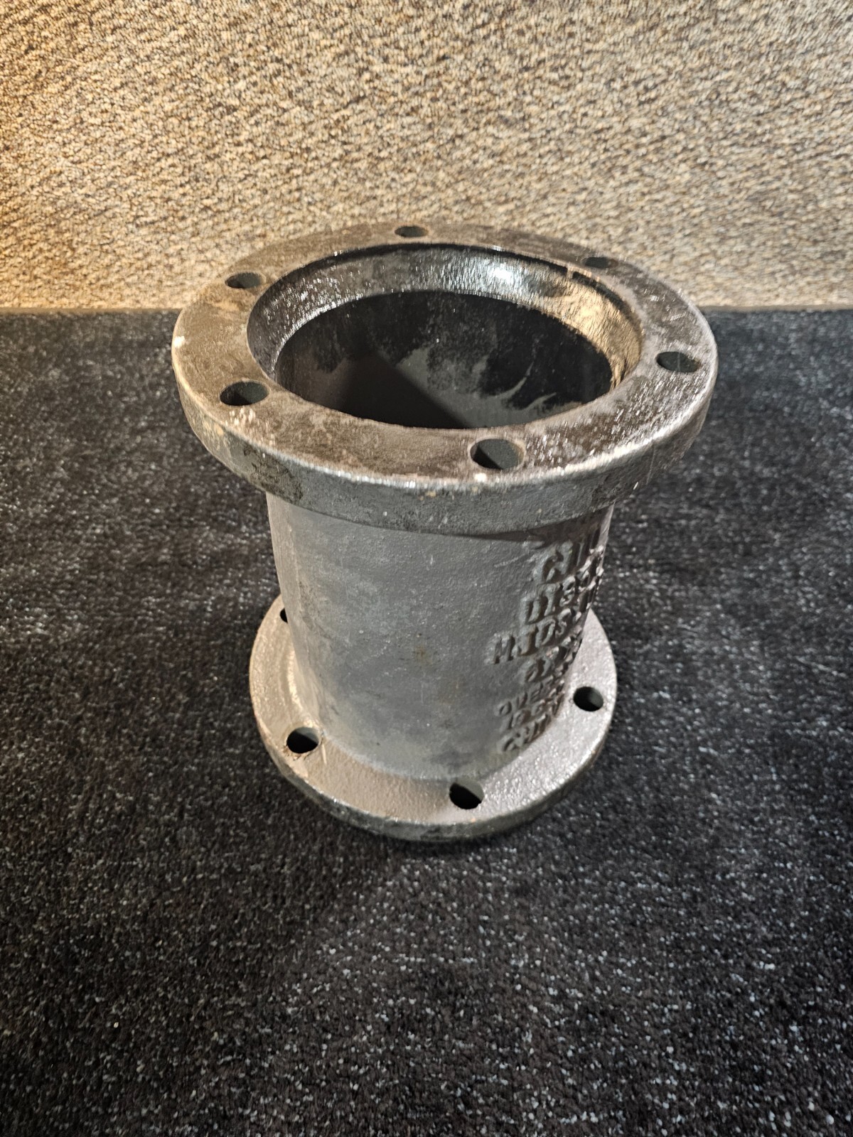 STAR C110 DI350 6X12 Concentric Reducer Ductile Iron Flanged Pipe Fitting