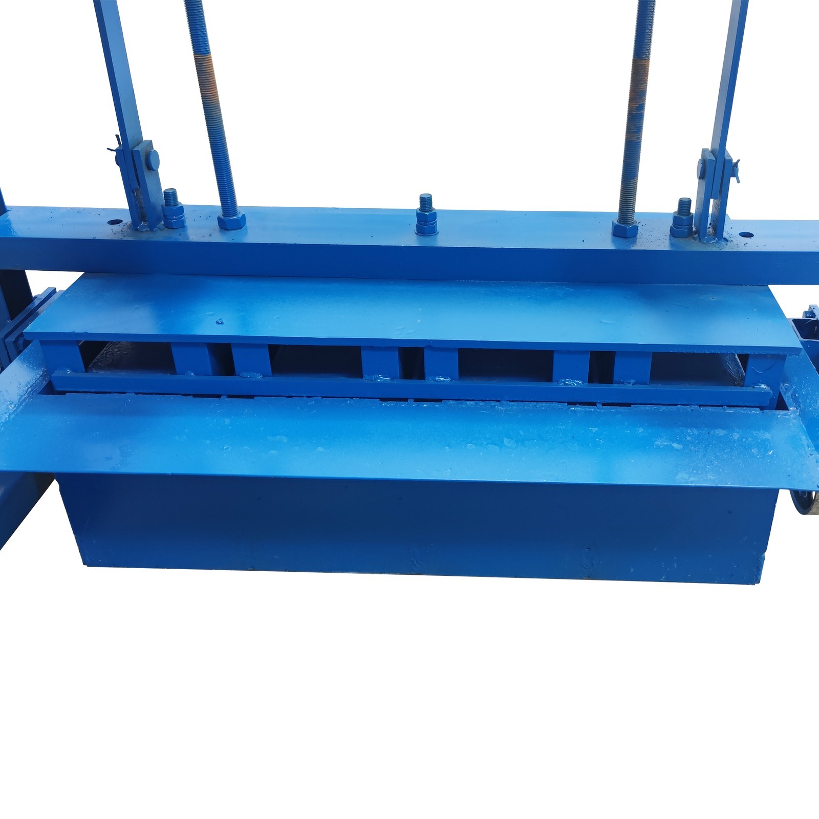 Manual Concrete Hollow Block Maker H1 Hole 4 Bricks/Time Brick Molding Machine