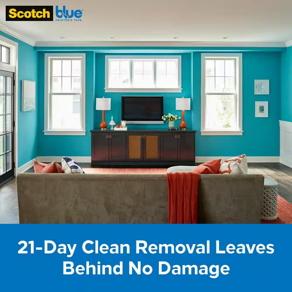 Scotchblue 4 Ft. X 90 Ft. Clear Pre-Taped Painter’S Plastic Sheeting