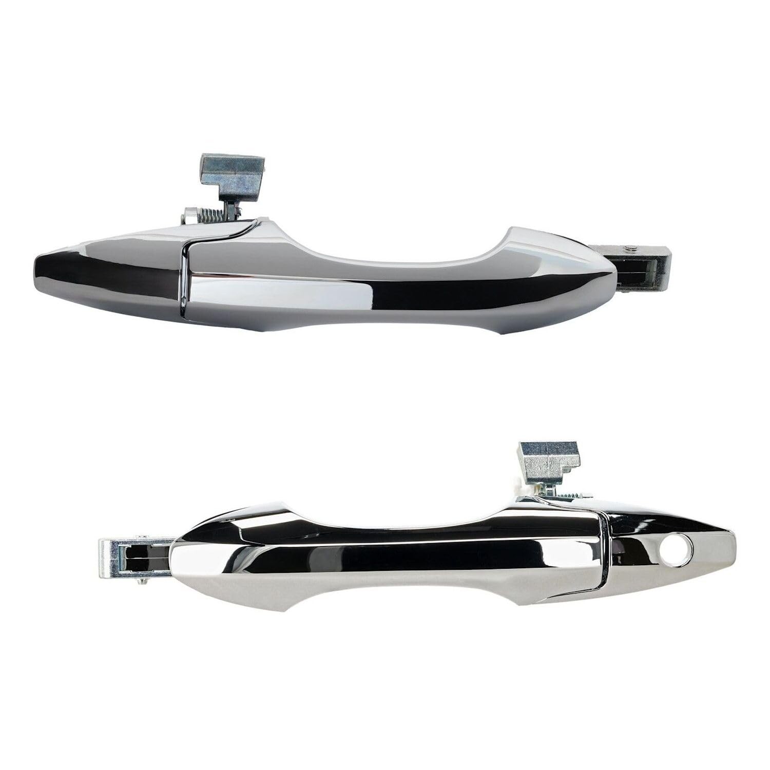 Exterior Door Handle MDX 2007-2013 Both Sides Plastic Chrome Set of 2 221-6000