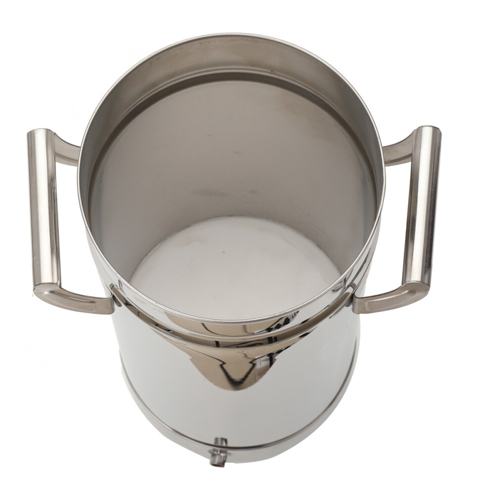 Fluidized Powder Hopper Stainless Paint Tank for Coating System 8L Powder Bucket