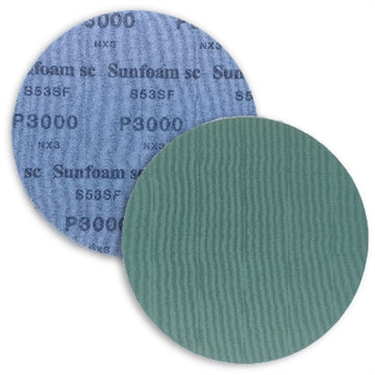 Sunmight USA Corporation Sunfoam 97225 Grip-On Polishing Disc, 6 in, 3000 Grit,