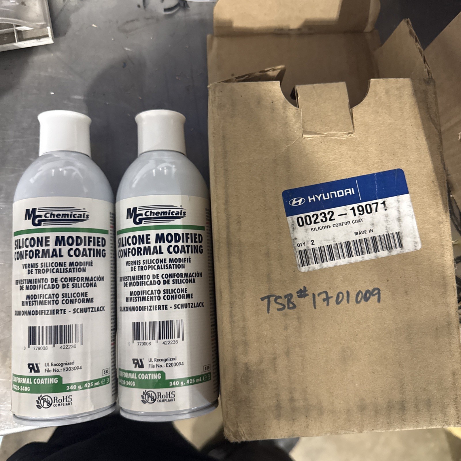 MG Chemicals 422B-340G – Silicone Modified Conformal Coating, 1-part, 425mL