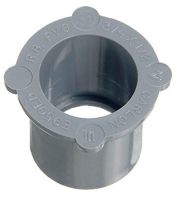 Carlon E950HGR PVC Reducer, Male x Female, 1-1/2 x 1-1/4-In. – Quantity 7