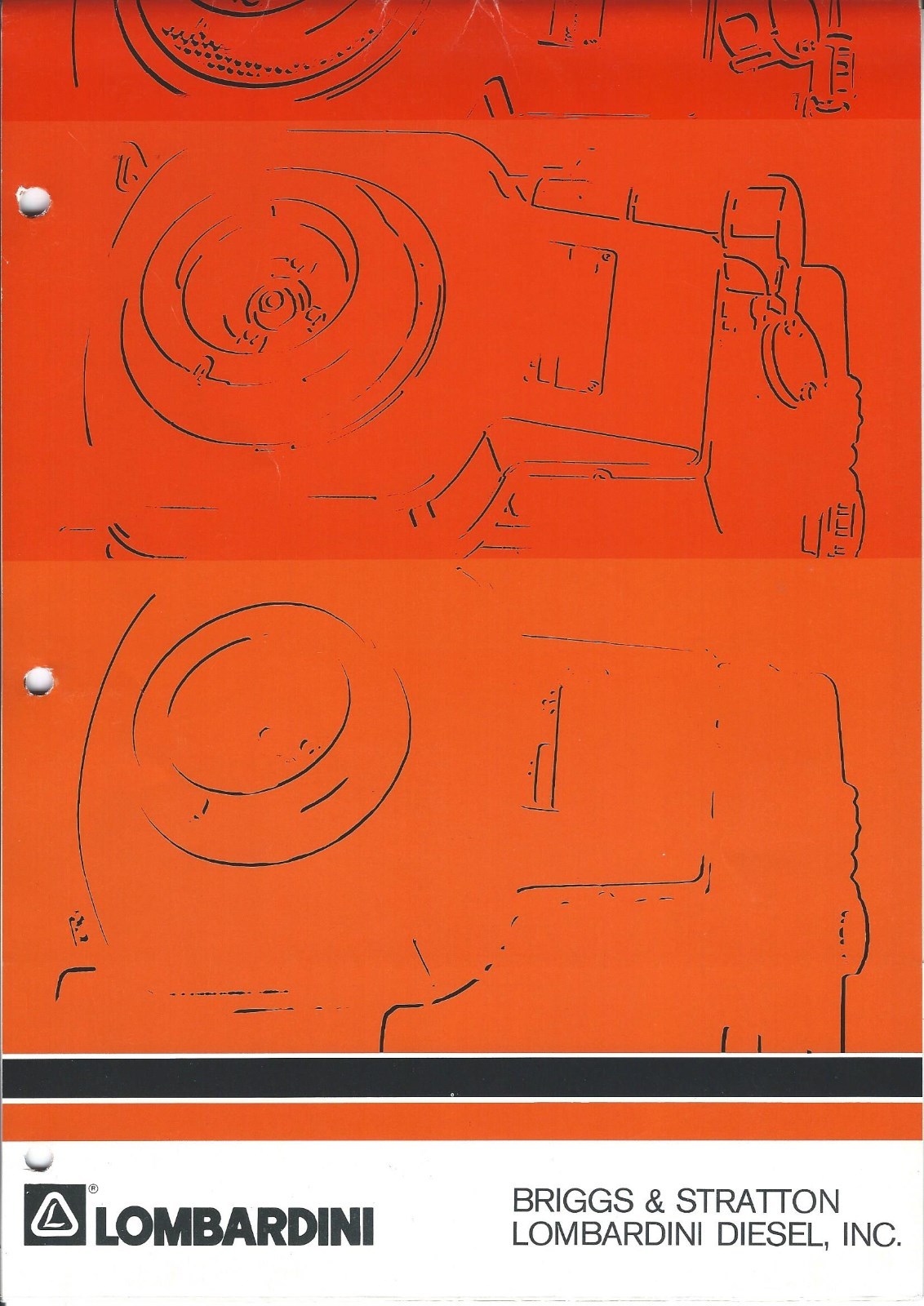Equipment Brochure – Lombardini Engine Catalog 30+ Diesel models -c1984 (E3332)