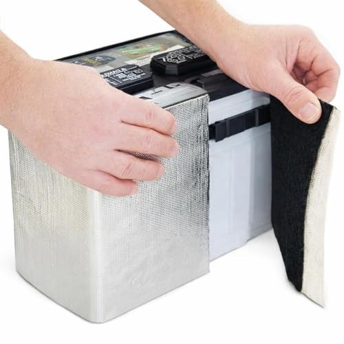 Universal Car Battery Insulation Kit – 82.6″x7″ Cold Weather Blanket Cover for T
