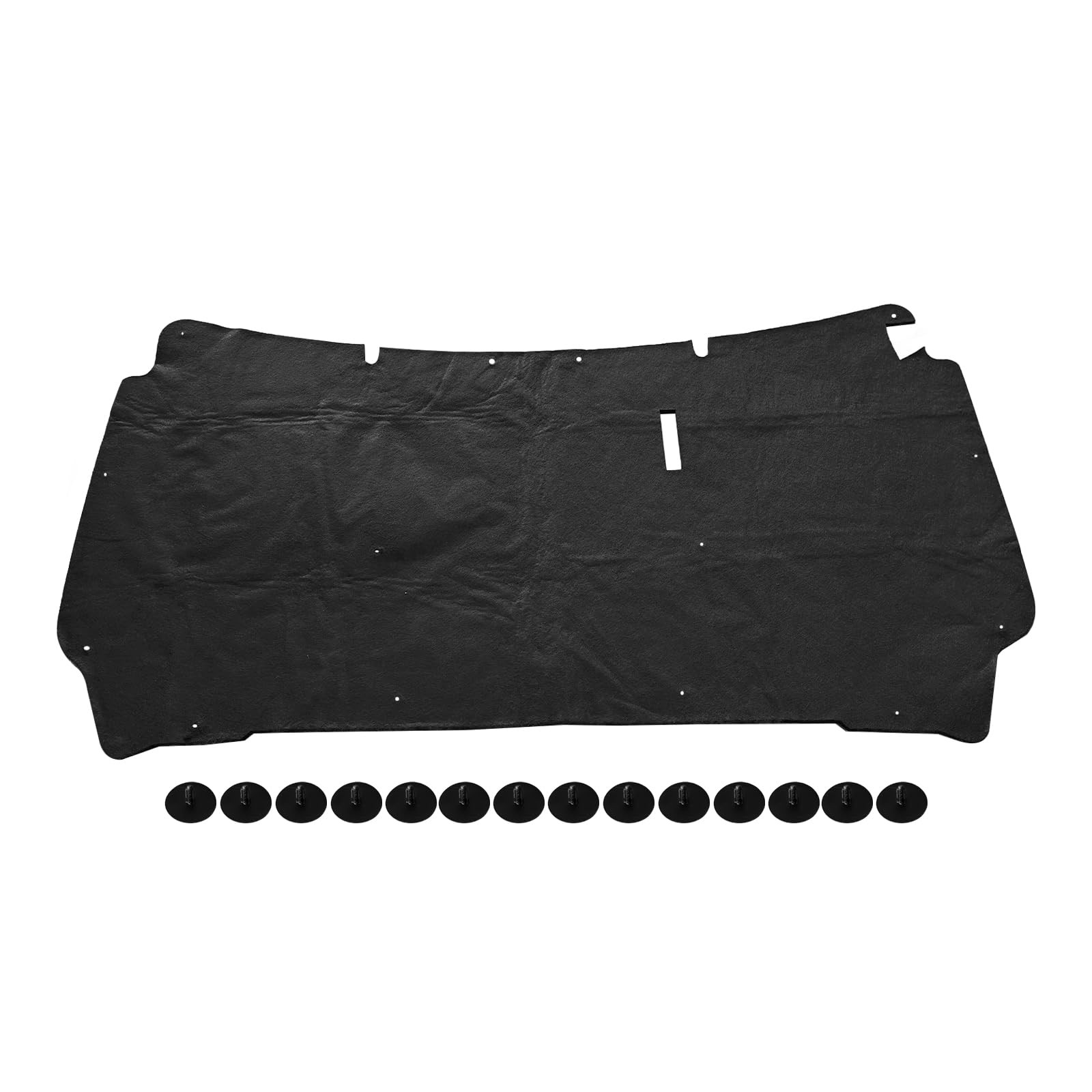 Hood Insulation Pad Low Profile W/ Clips For 1997-2003 Ford F-150 Pickup Truck
