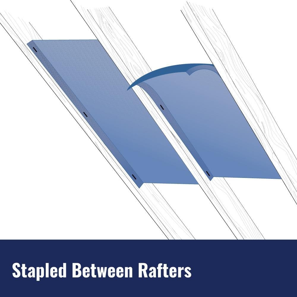24 in. x 10 ft. Double Reflective Insulation Radiant Barrier NEW