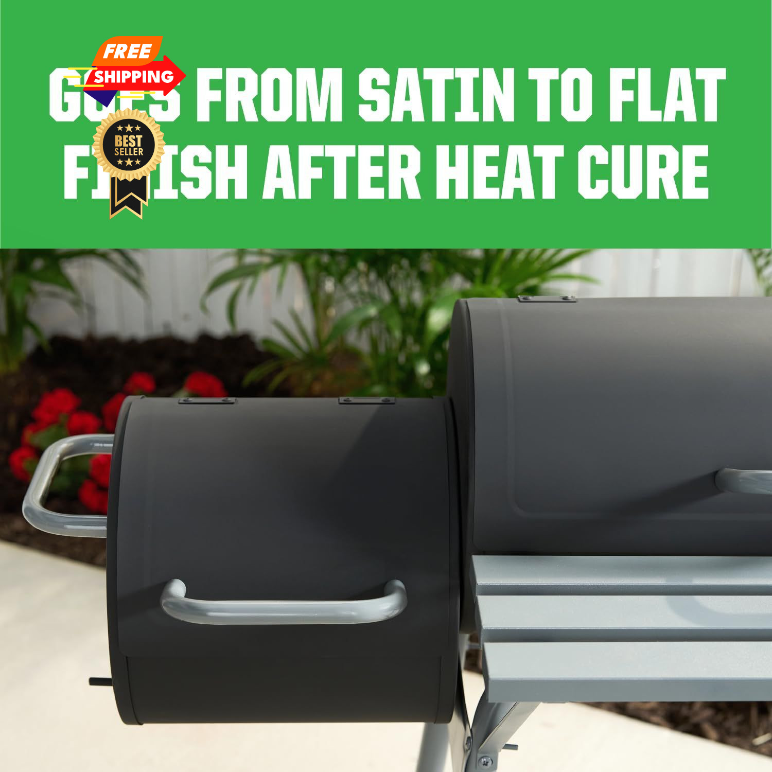 Rust-Oleum High Heat Bar-B-Que Black 32 Fl Oz (Pack of 1), BBQ