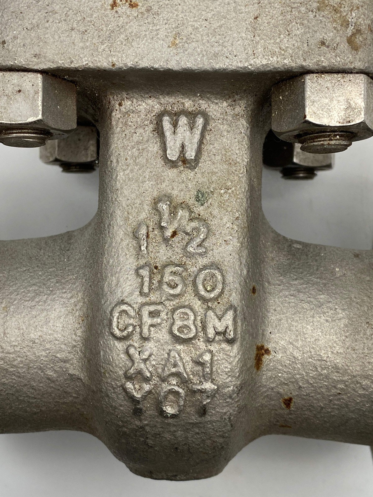 Warren 1156 1-1/2” Gate Valve, CF8M, Class 150 (No Box)