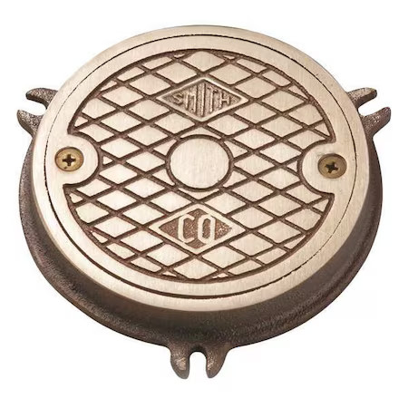 Jay R. Smith Manufacturing 4810-04Pb Floorcleanout, Bronze, Round, 5-1/2India