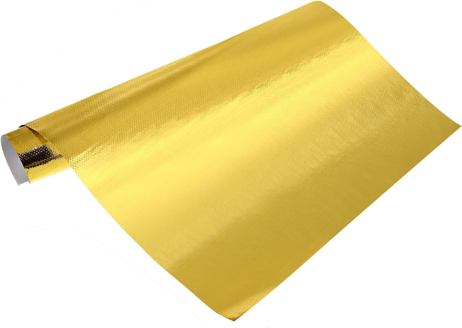 Aluminized Fiberglass Heat Shield Tape 24×48 Inch Heat Resistant Barrier for …