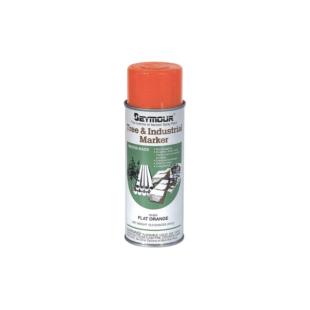 SEYMOUR OF SYCAMORE Tree Marking Paint,Orange,16 oz 50DL76