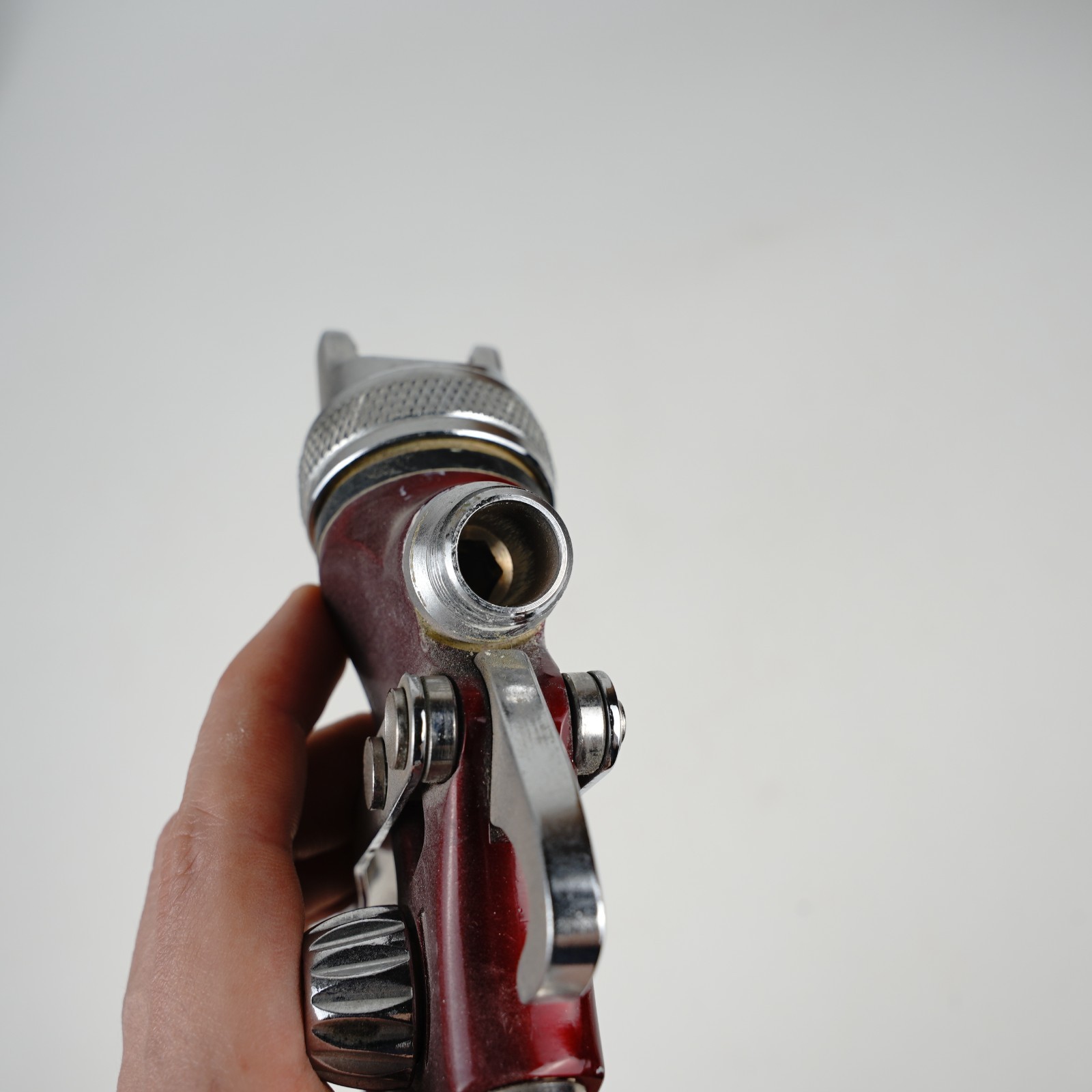 Binks M1-G Clear HVLP & Artison HVLP Gravity Feed Spray Guns w/ Case