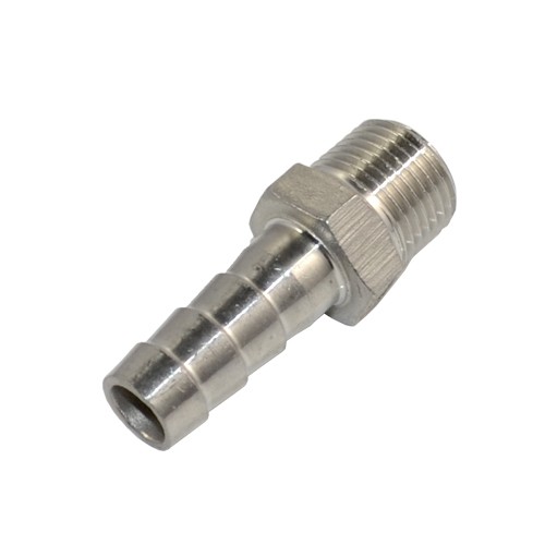 1/2″ MALE NPT Thread to 5/8″ Barb Hose Tail End Pipe Connector Stainless steel