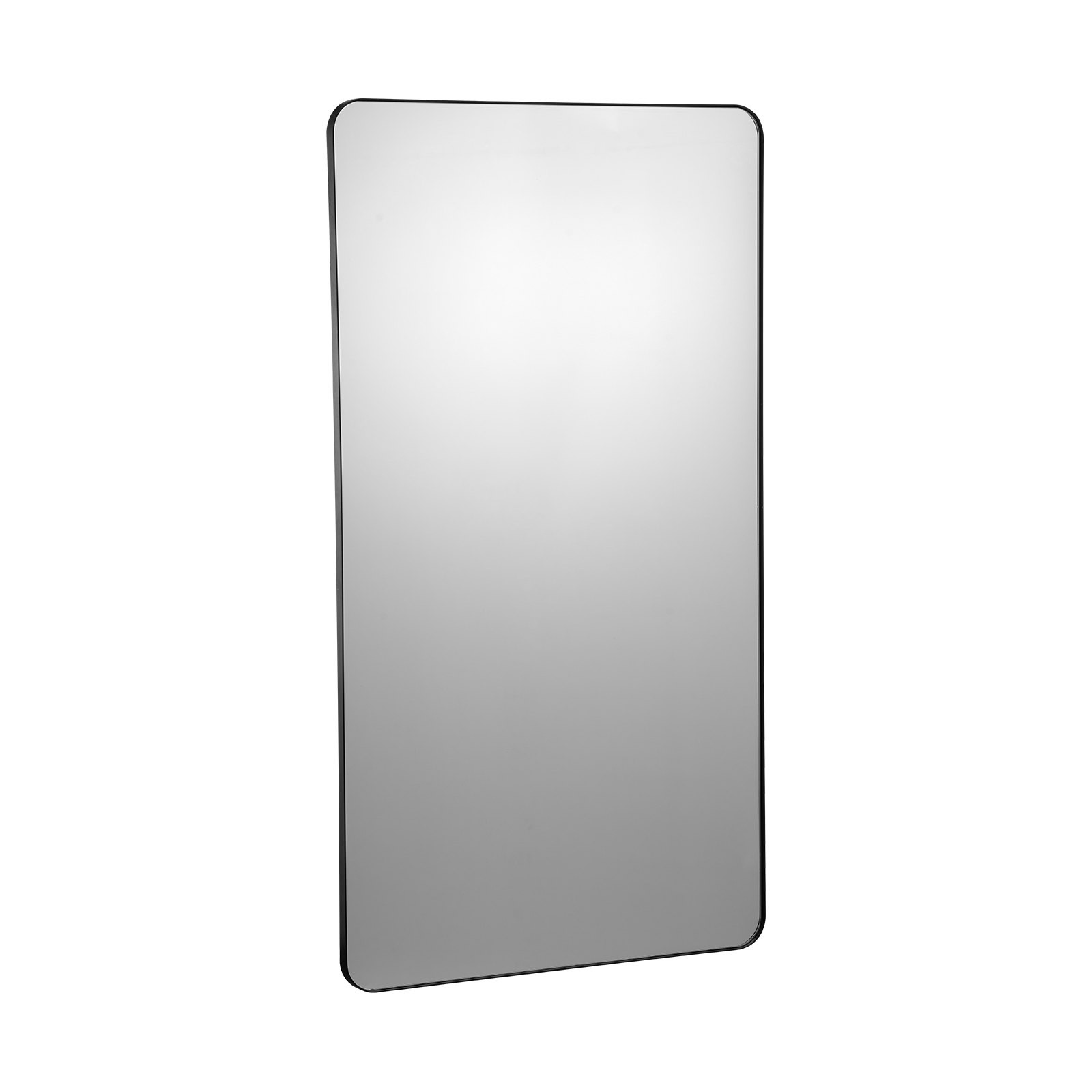 Wall Mounted Makeup Mirror, 0.15″ Thick, 30″ x 55″ Mirror with Aluminium Alloy F