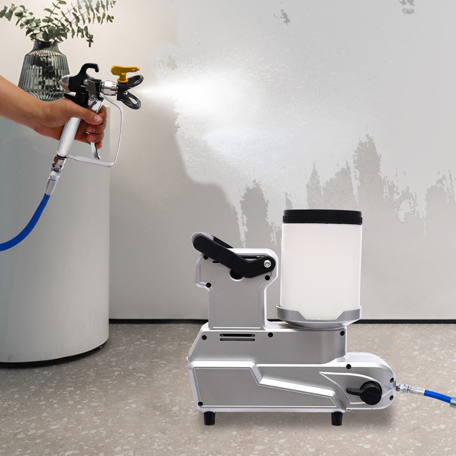 2.5L Electric Paint Sprayer High Pressure Airless Paint Sprayer Painter 120MPa