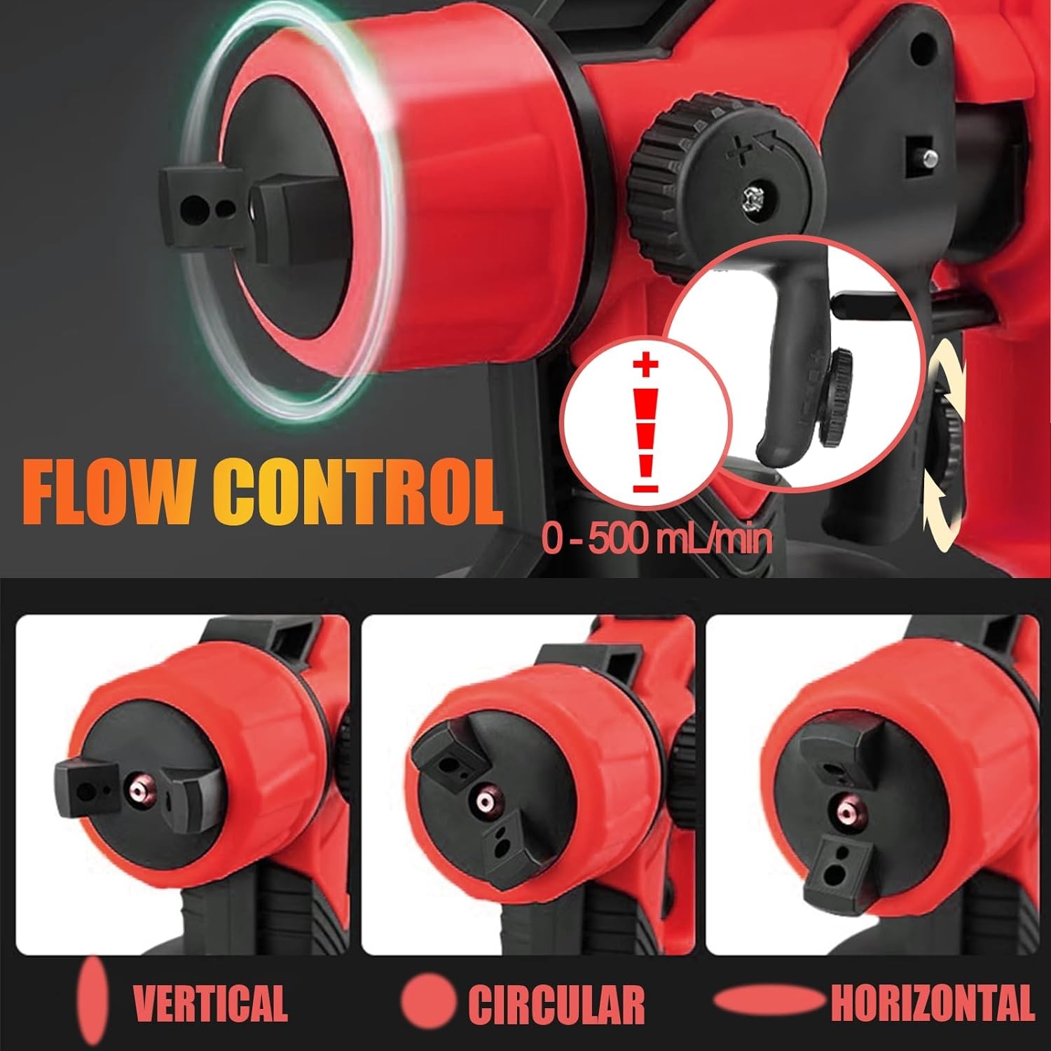 Portable Paint Spray System with 1000ml Bucket No Battery for Auto Painting