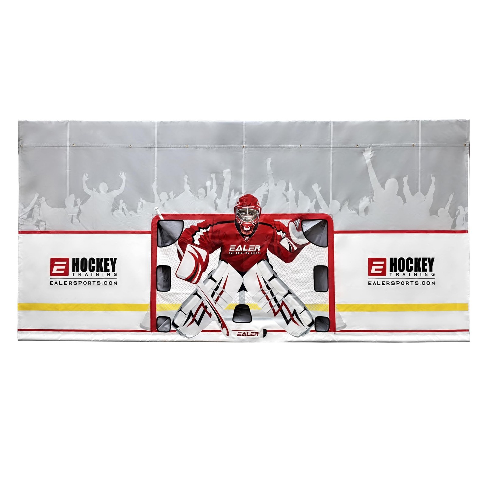 EALER HTST80 7FT/8FT x 16FT in 1 – Heavy Duty Hockey Shooting Tarp – Goal Pra…