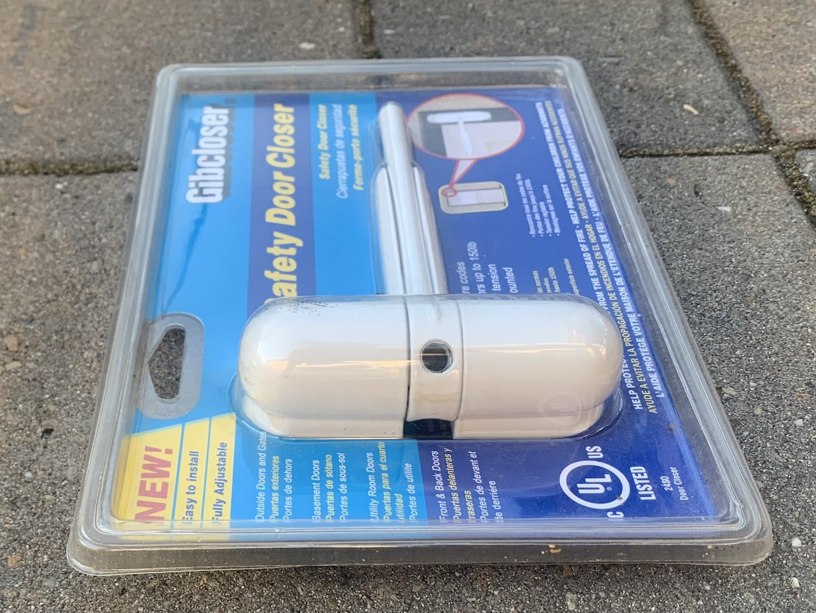 Astra Gibcloser Safety Door Closer KC10HD White Brand New Sealed