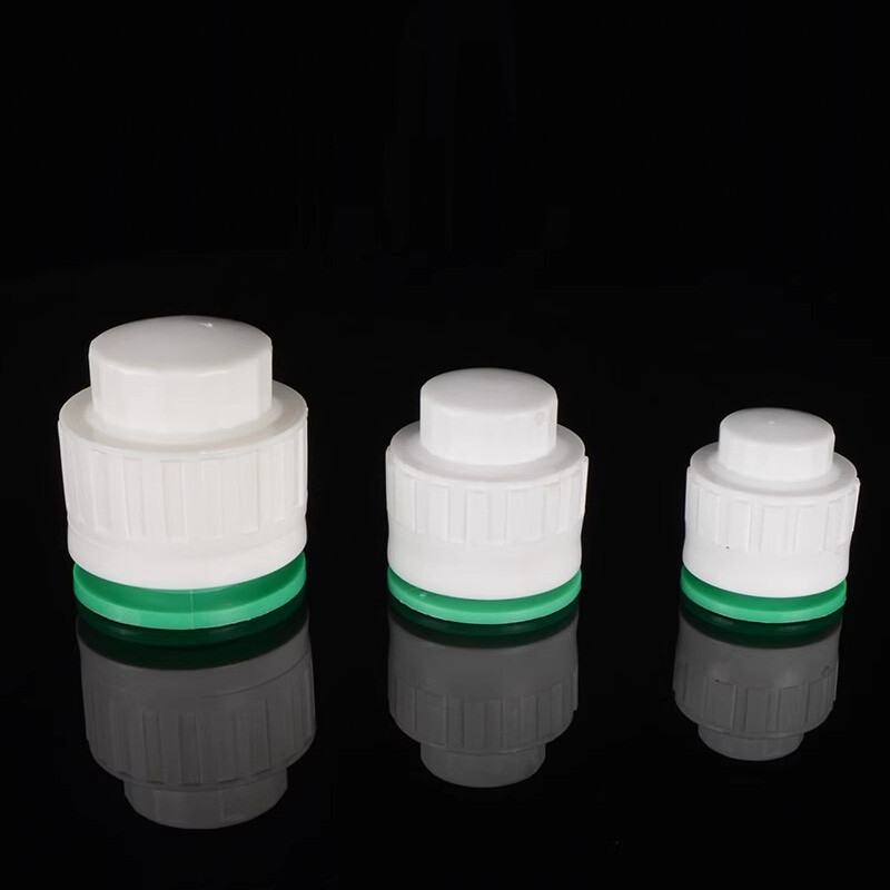 PPR Pipe Fitting End Caps Quick Couplings Tube Inner Diameter 20mm/25mm/32mm