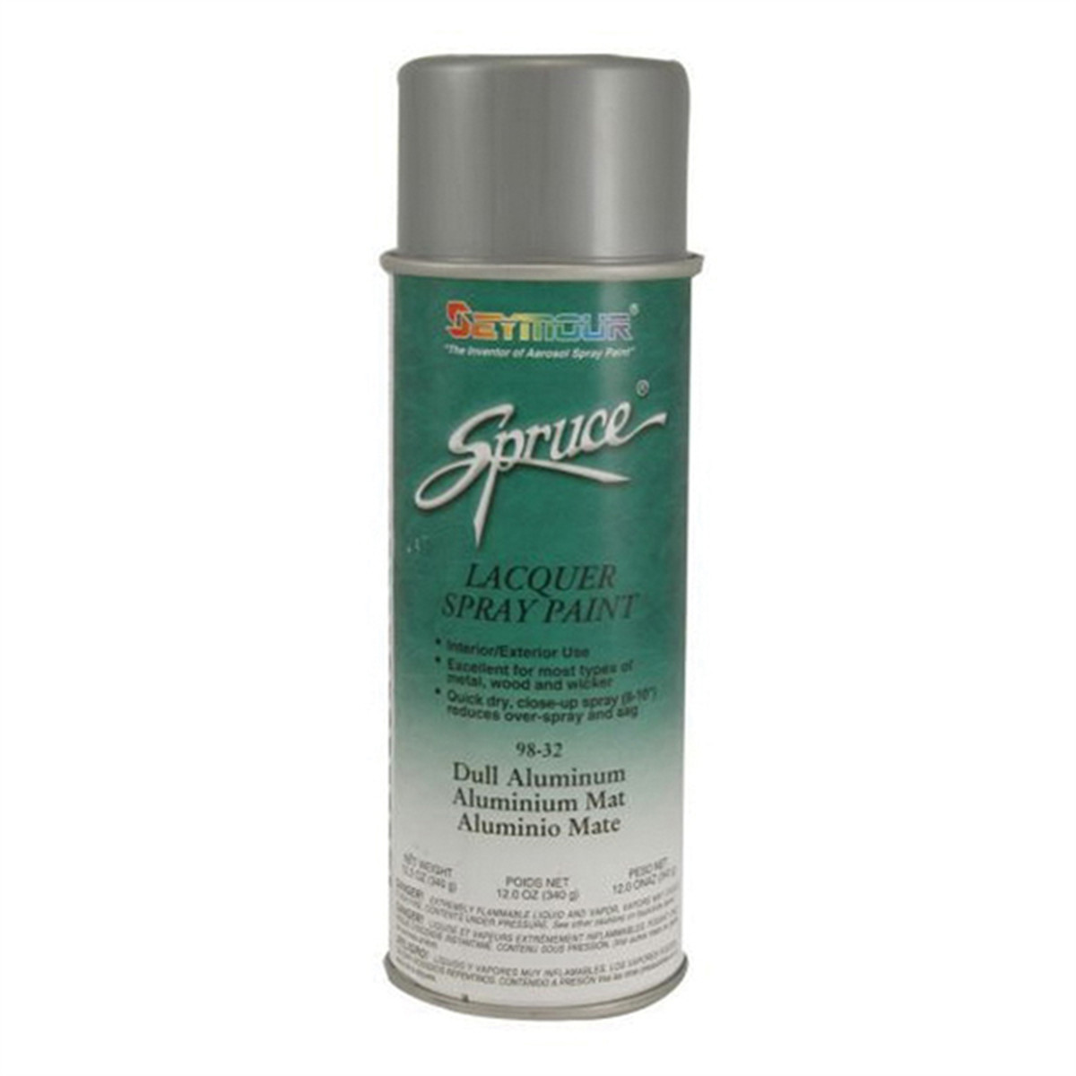 SEY.98-32 Seymour Spruce 98-32 Fast Drying Metallic Spray Paint, 16 fl-oz Aeros