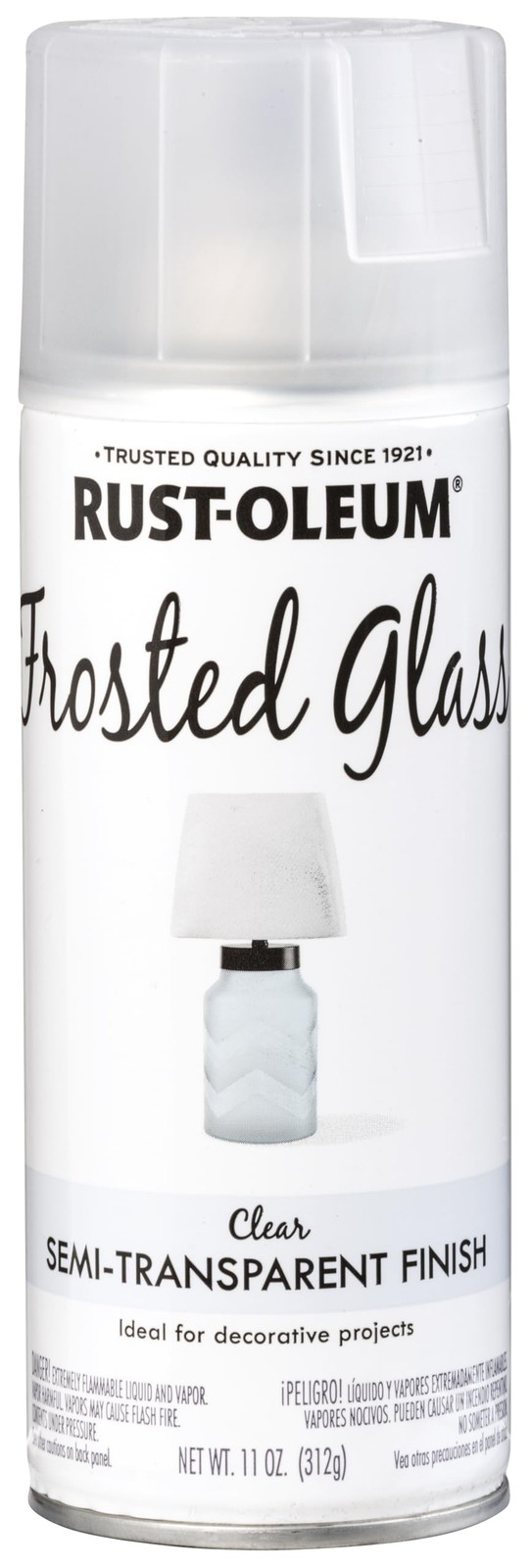 Rust-Oleum 342600 Frosted Glass Spray 11 Ounce (Pack of 1),