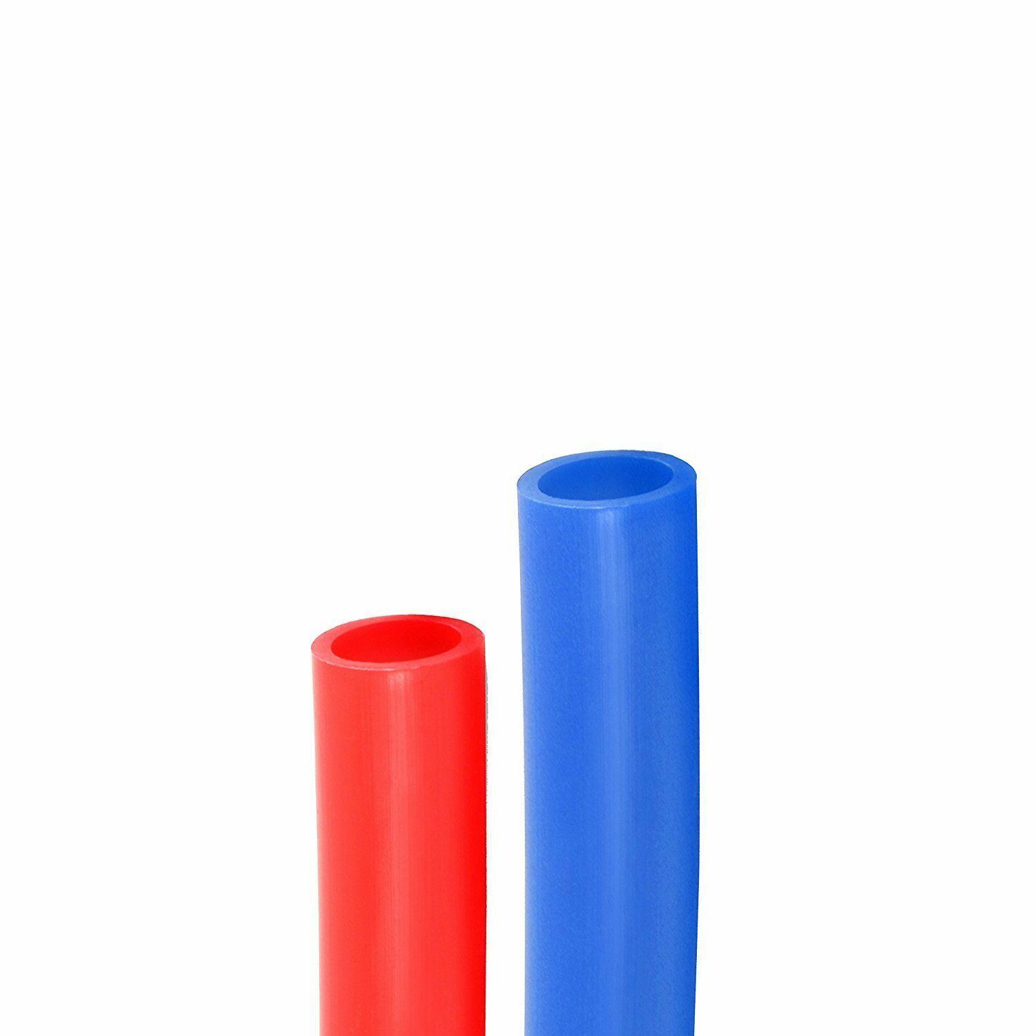 3/4″in X 100’ft -1 Red&Blue PEX Non Barrier For Potable Water Pipe Tubing USA