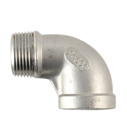 1 inch 1″ NPT Female to Male Elbow 90 Degree Threaded Pipe Fitting Connector SS