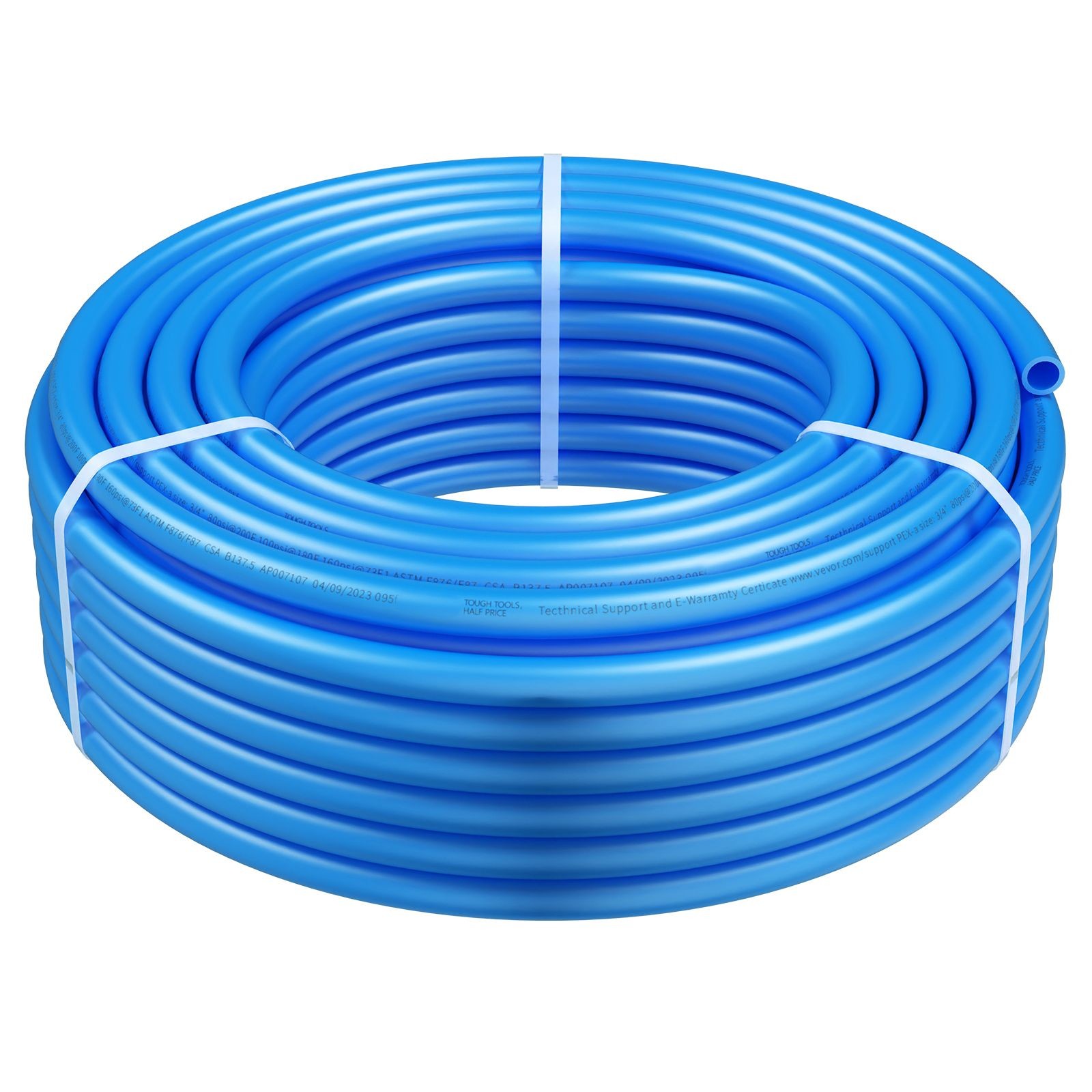 Blue PEX-A 3/4in 100ft Hot/Cold Potable Water with Cutter