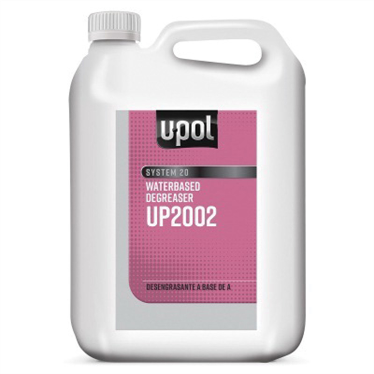 U Pol Products SYSTEM 20 UP2002 Water Based Degreaser, 5 L Canister, Clear UPO.