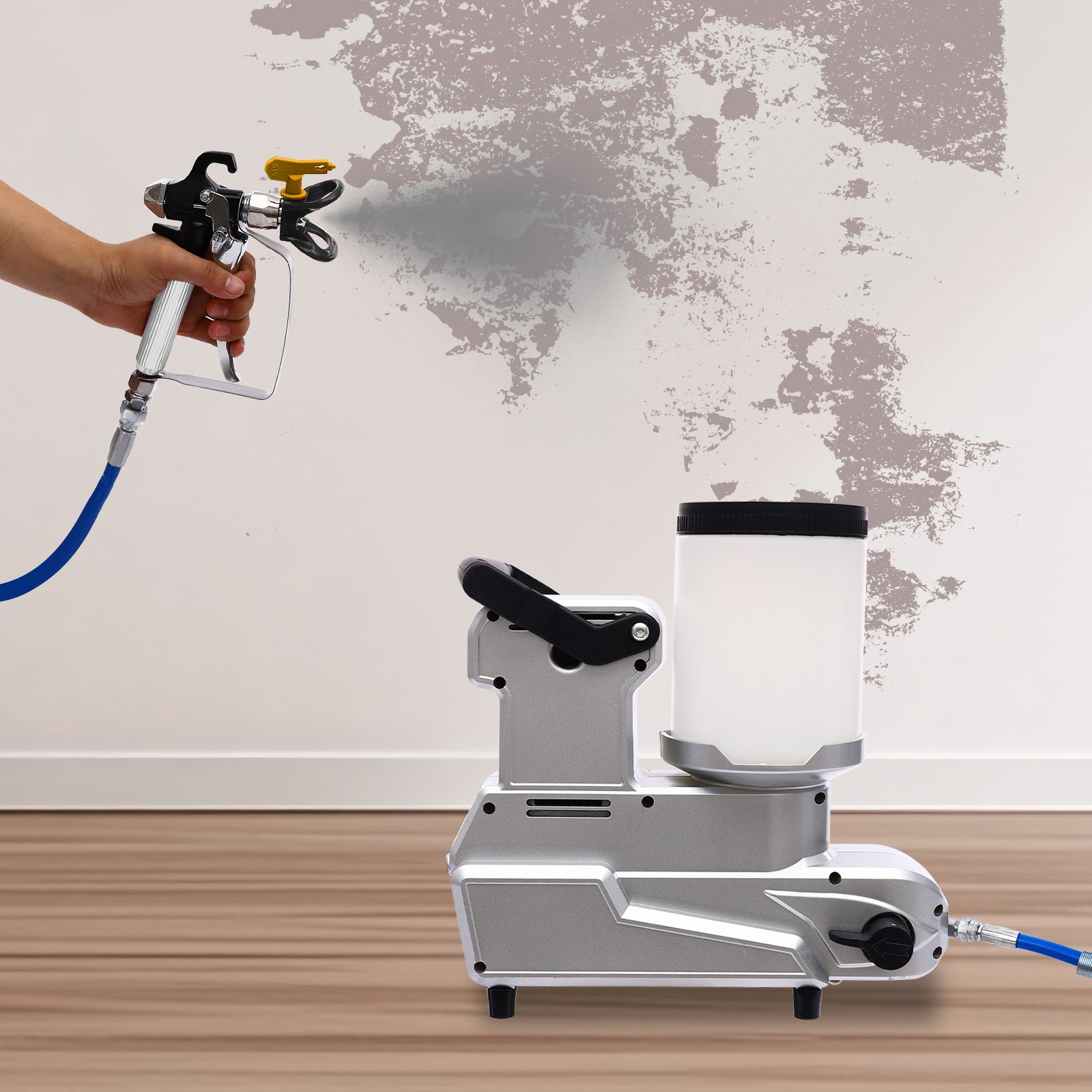 2.5L Electric Paint Sprayer High Pressure Airless Paint Sprayer Painter 120MPa