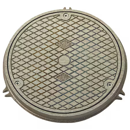 Jay R. Smith Manufacturing 4810-08 Floorcleanout, Bronze, Round, 9-1/2India