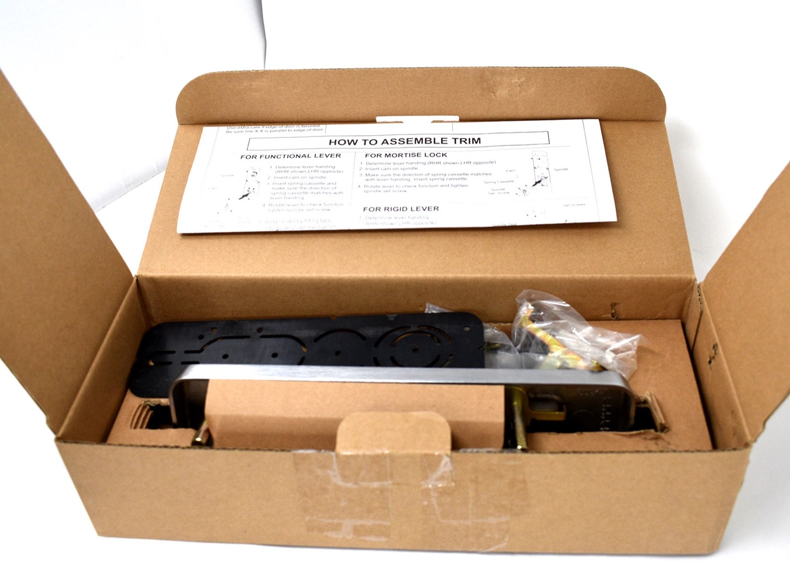 LSDA PDT26RV626 Series Exit Device Trim Classroom Function, US26D/626