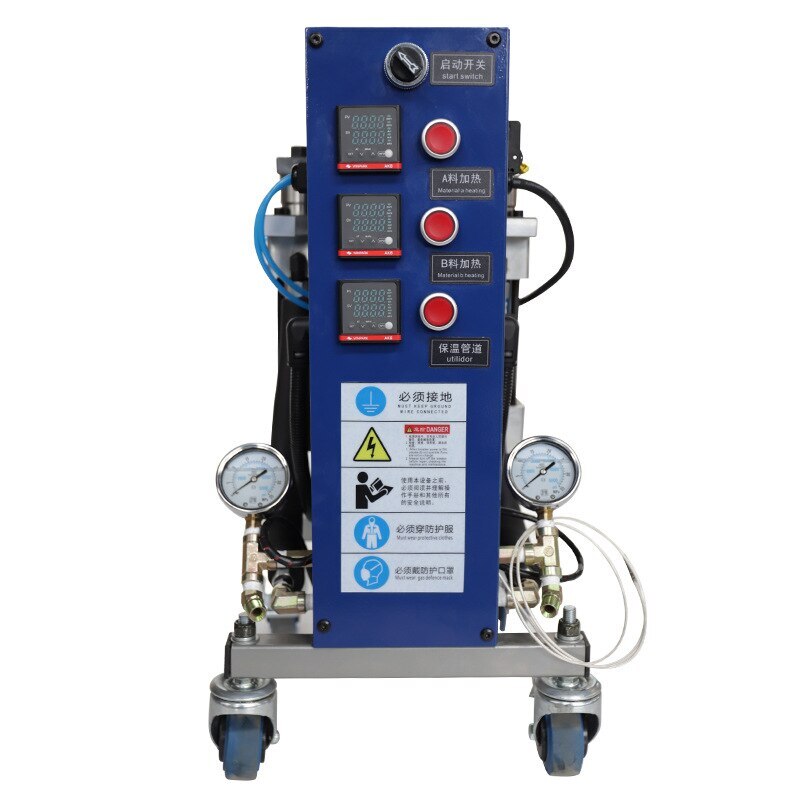 4L/min Polyurea Spraying Machine Q1 Independent Heating System 5000W NEW