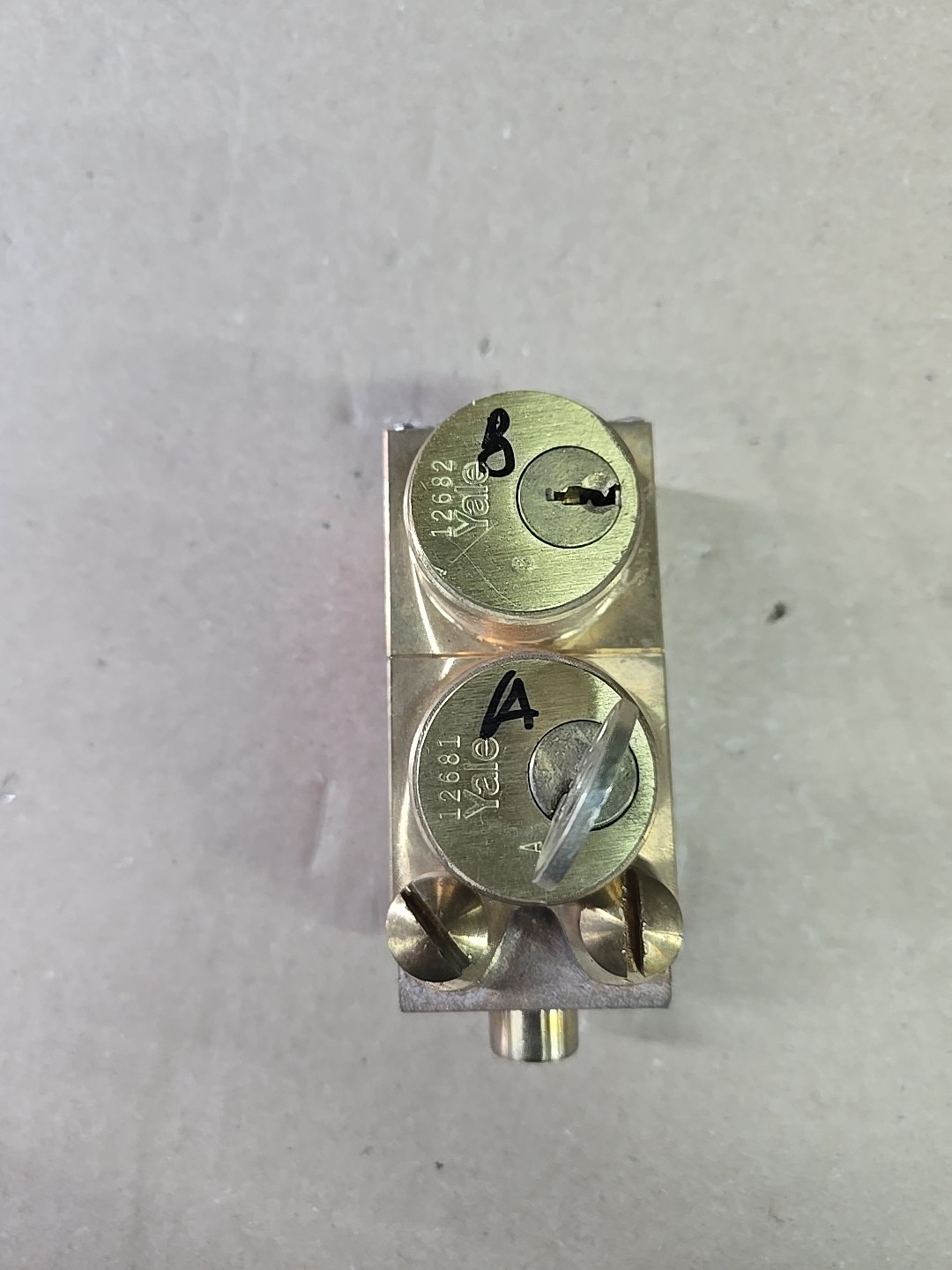 Superior Interlock S105811Y Flat Mounted Key Interlock