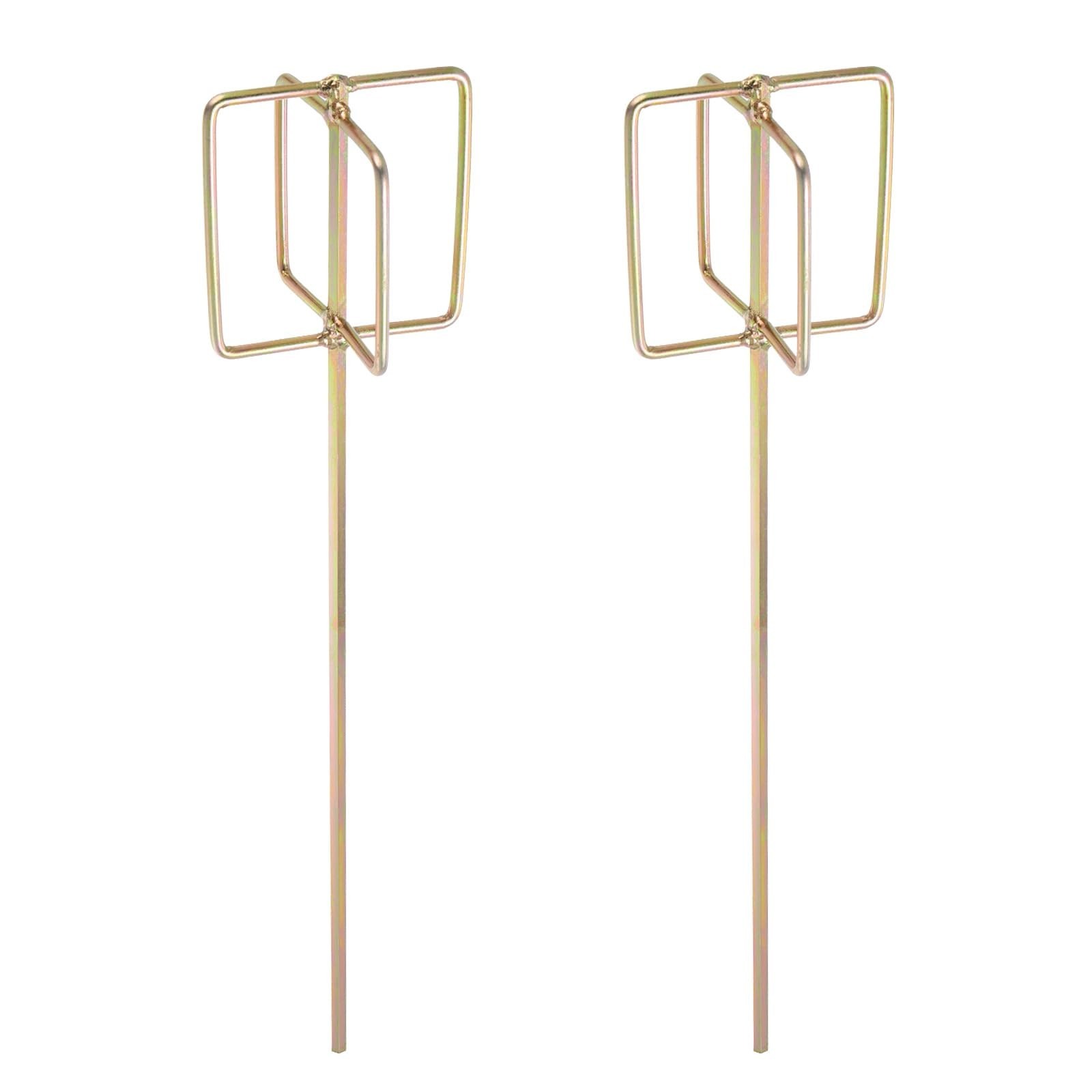 2pcs Paint Mixer Drill Attachment – 1-5 Gallon Bucket Stirrer Paddle for Paint,