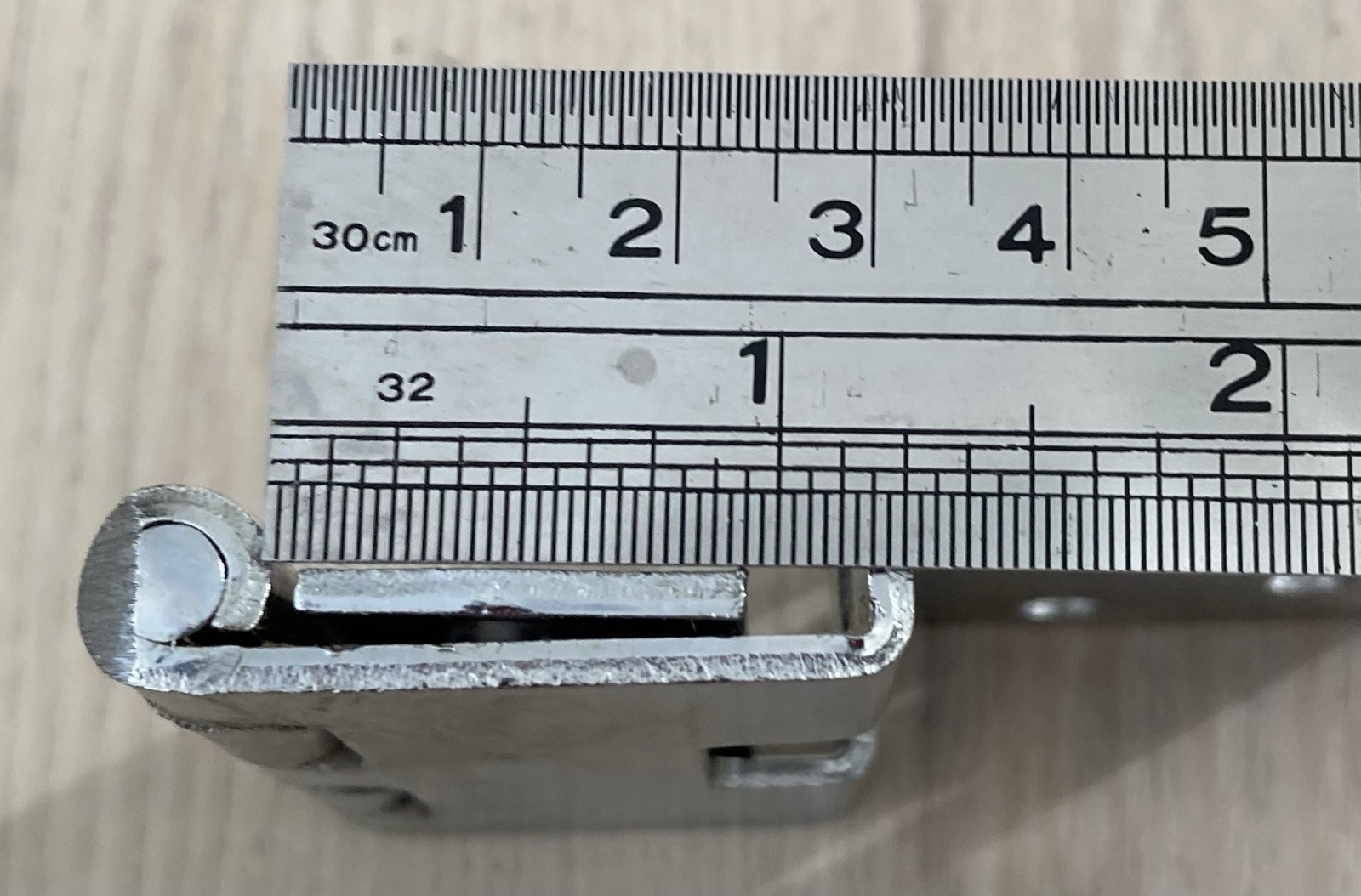 5 KNUCKLE HINGE OVERLAY 5/8″ for 1 1/16″ Door. Model 844-APP / 844. Lot of 6