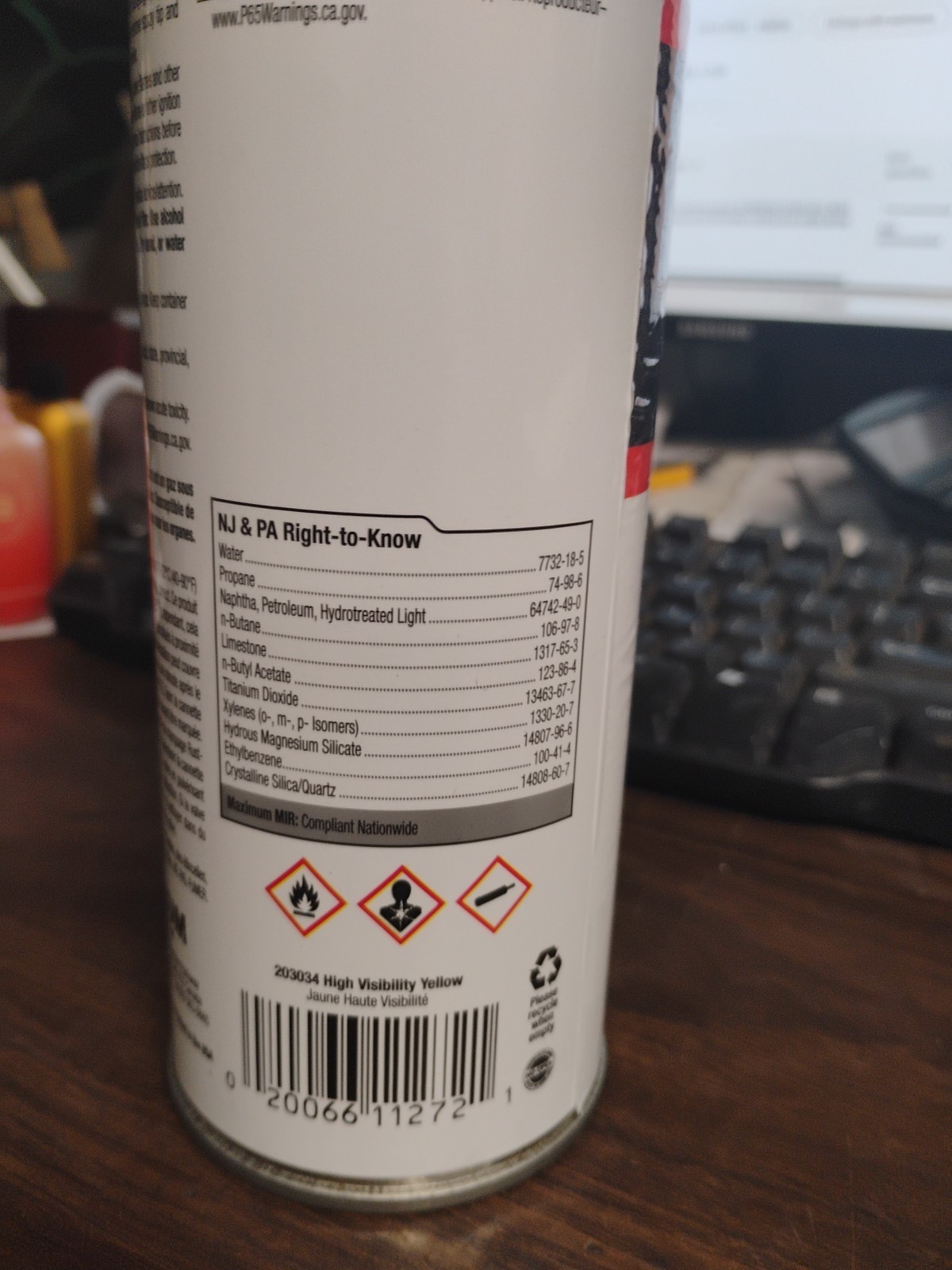 Rust-Oleum Industrial Choice Inverted Line Marking Paint Concrete Grass 17oz