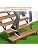 Steel Stair Riser 6 Step 3 Pack, Metal Stair Stringers for Deck Height 49.6 inch