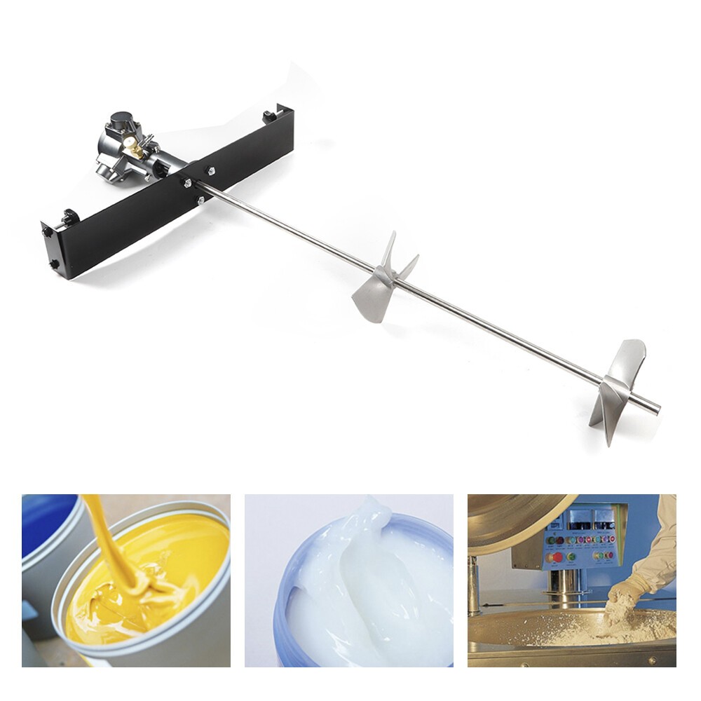 50 Gallon Pneumatic Paint Mixer Tank Barrel Paint Mixing Air Mix Blender Shaker