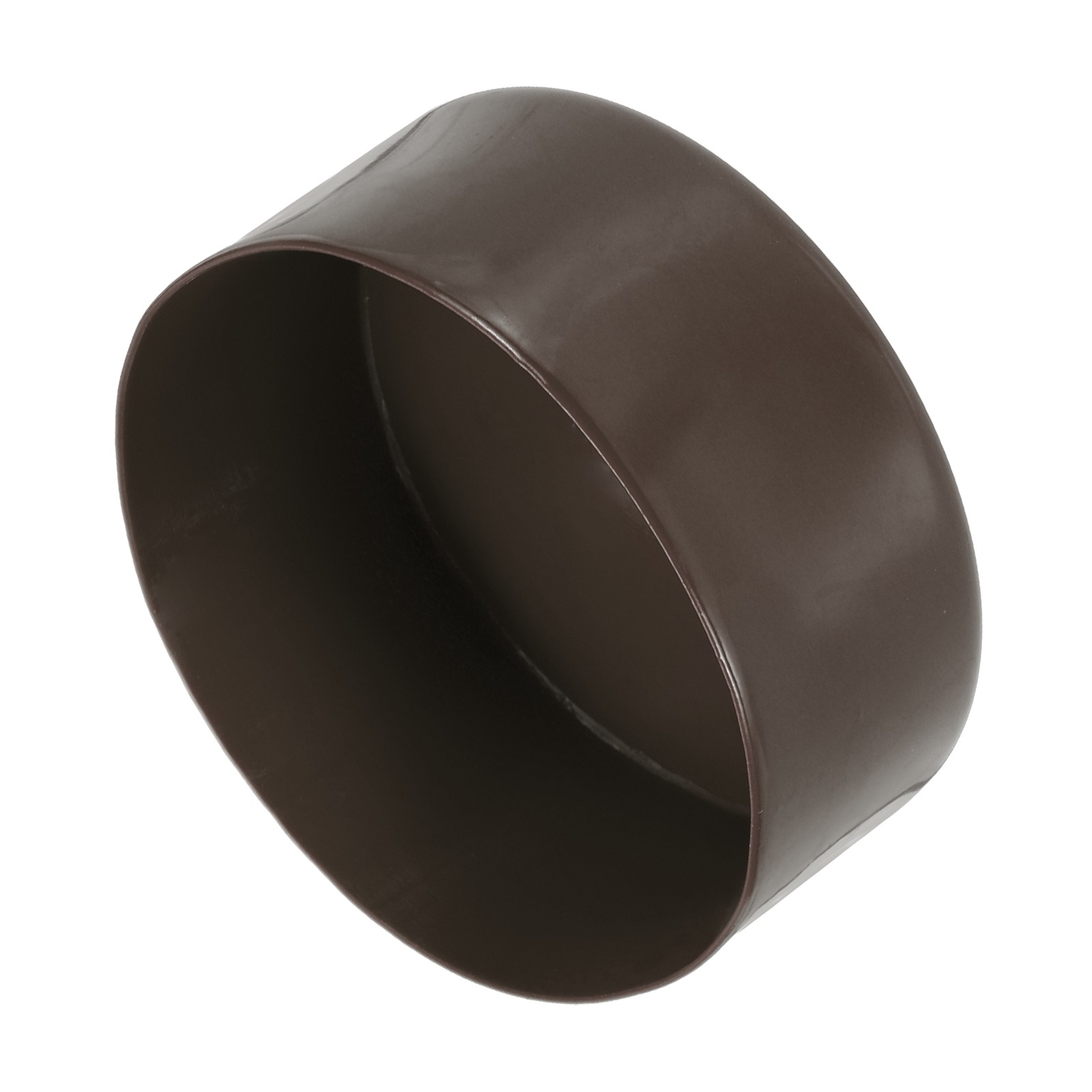 115mm (4 1/2″) ID Rubber End Caps Pipe & Fence Post Protectors Brown