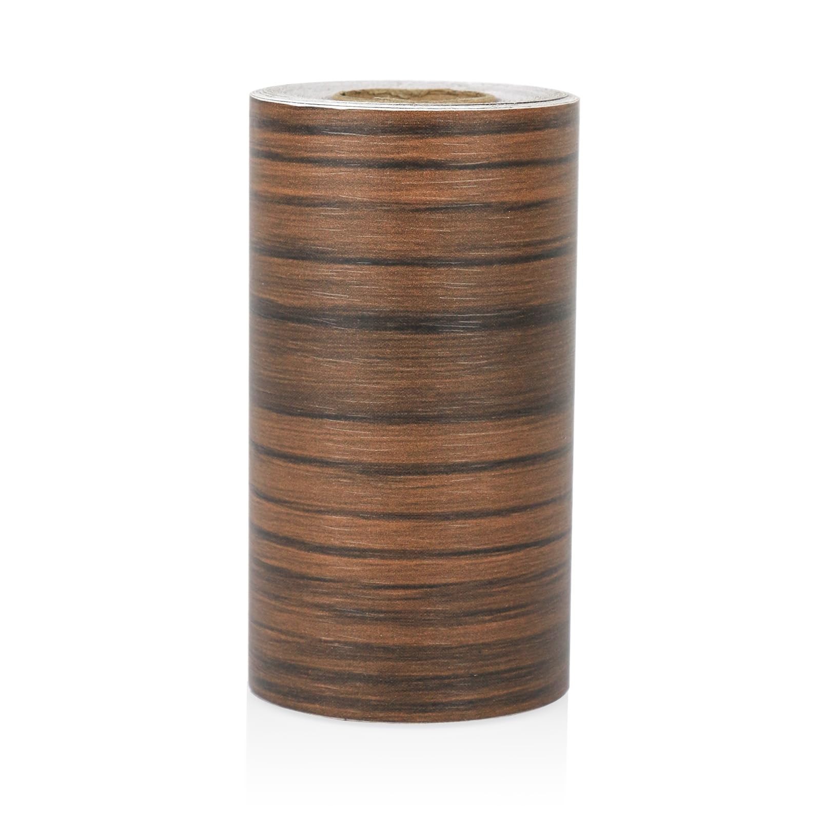 Walnut Wood Grain Repair Tape 4inch X 33ft,Self Adhesive Repair Patch for Fur…