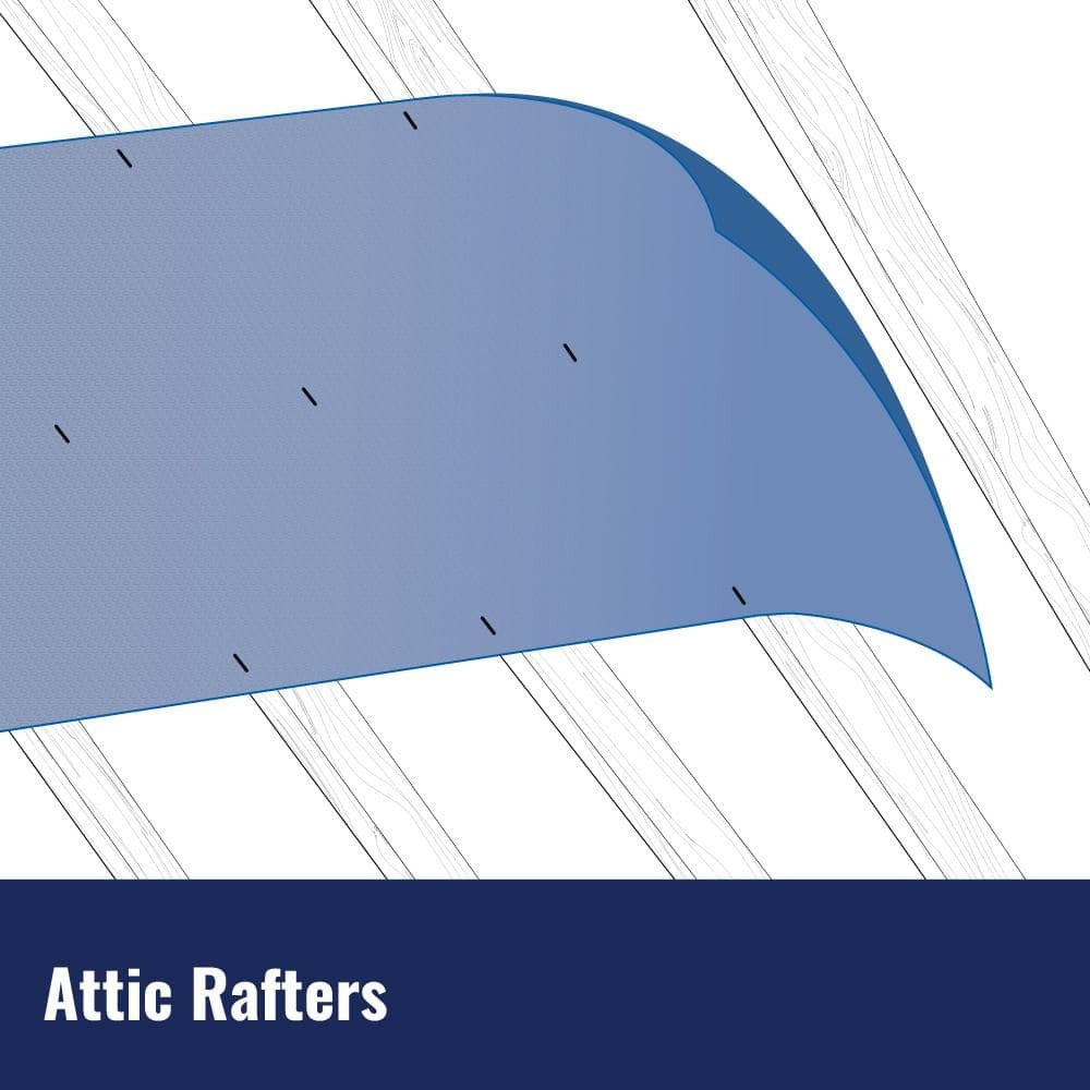 24 in. x 10 ft. Double Reflective Insulation Radiant Barrier NEW