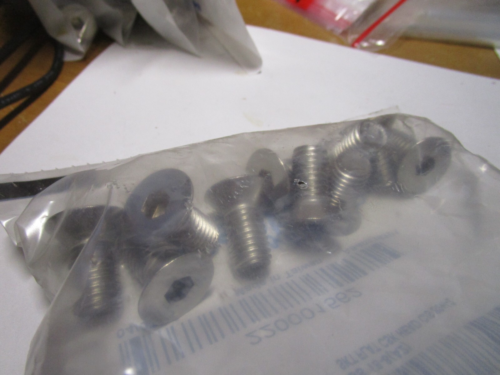 1/2″-13 x 1″ L 5/16″ Hex 18-8 Stainless Steel Flat Head Socket Cap Screw QTY 10