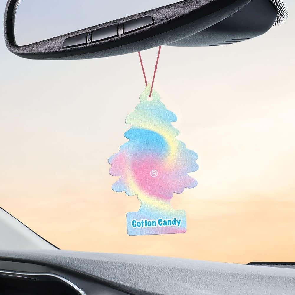 Little Trees 60282 Cotton Candy Hanging Air Freshener for Car & Home 96 Pack!
