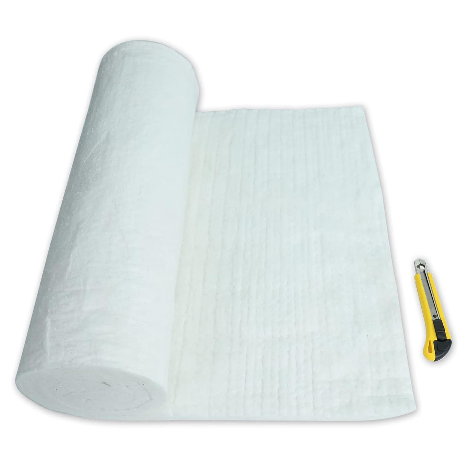 1″ x 16″ x 48″ Ceramic Fiber Fireproof Insulation Blanket For Multiple Uses