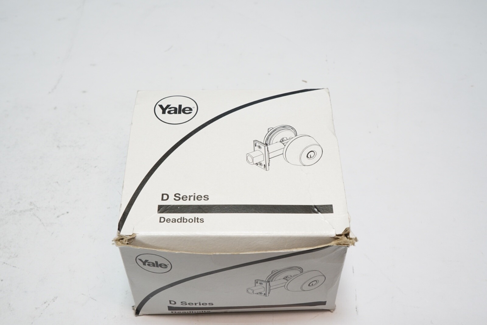 New Yale Deadlock D132 626 Grade 1, 2-3/4 Backset, 2-1/4 x 1″ Face Satin Chrome