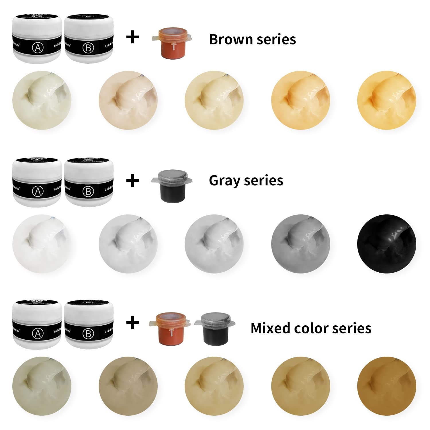 Tub and Fiberglass Shower Repair Kit Color Match, 3.7oz Porcelain Repair Kit,…