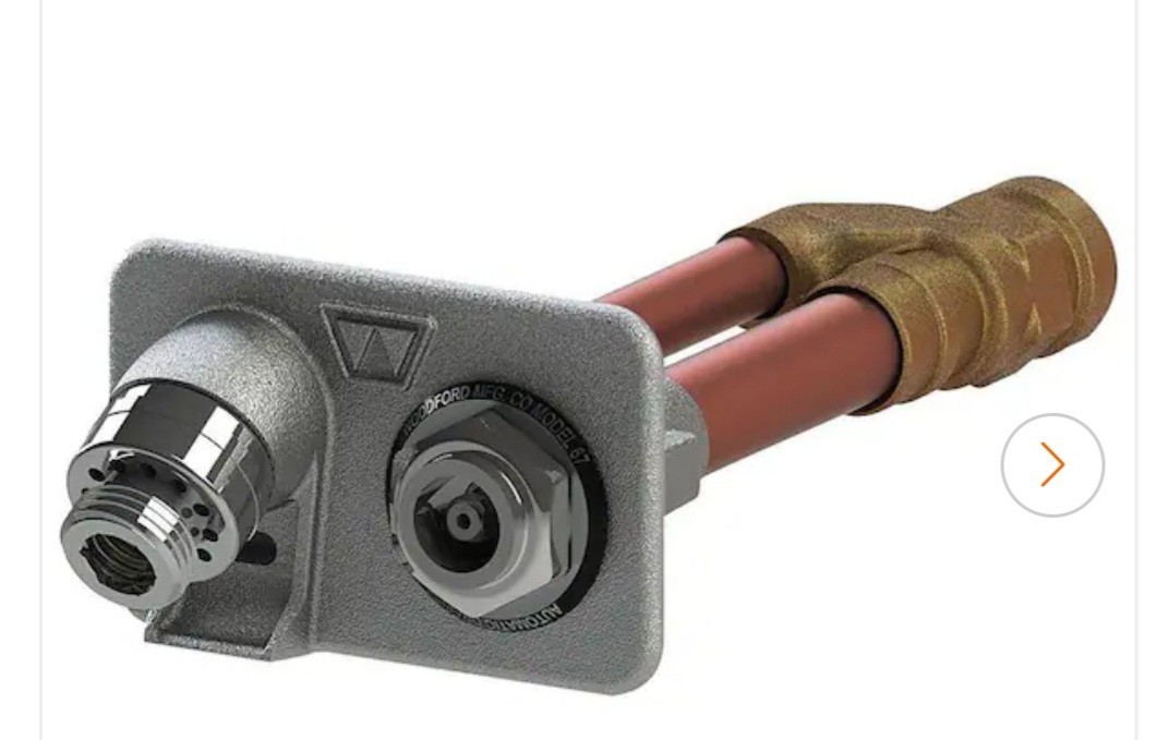 Woodford Manufacturing 65P-8 Frostproof Wall Hydrant, 8 In.